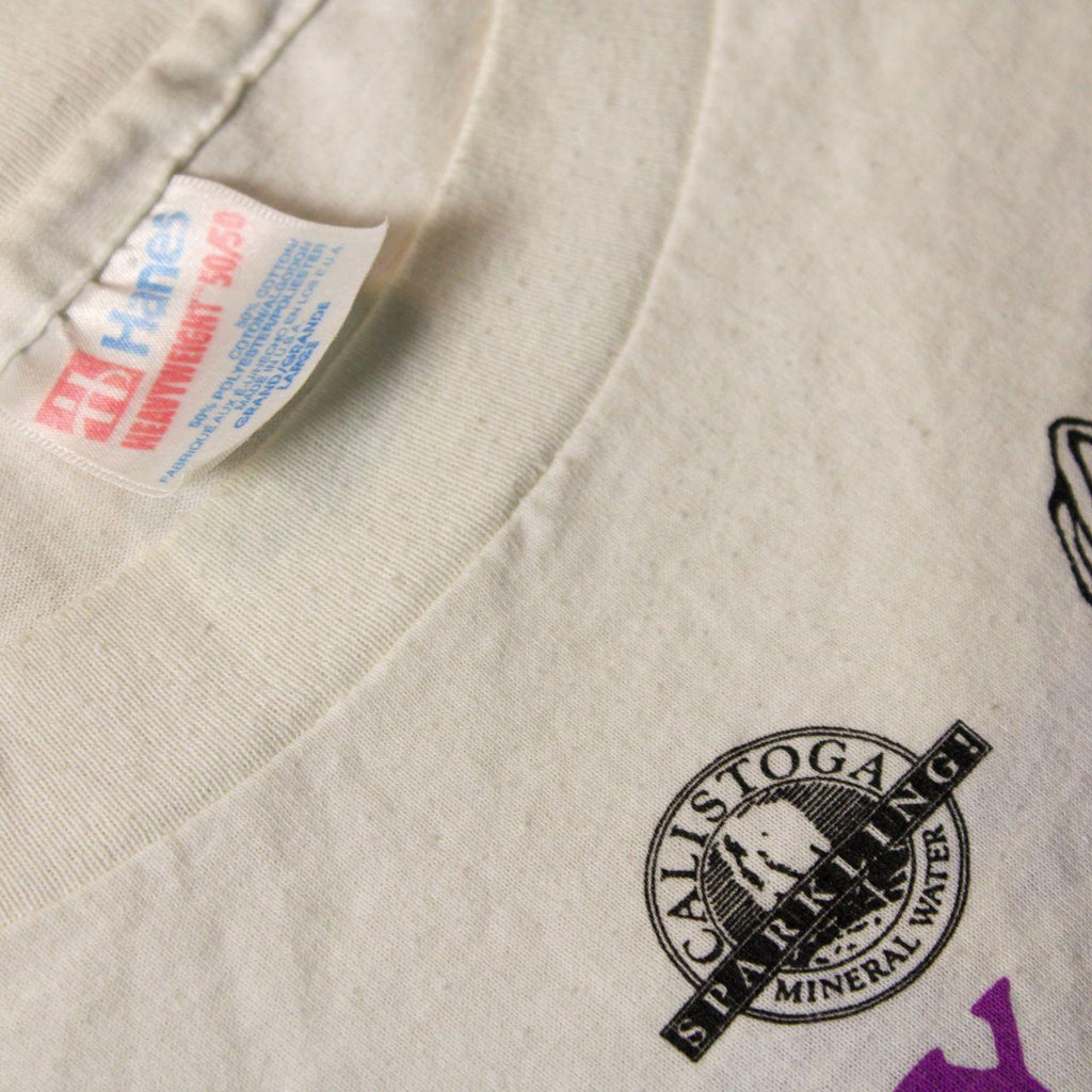 1979 gilroy garlic festival tee – “run for the stinkin’ roses” - single stitch