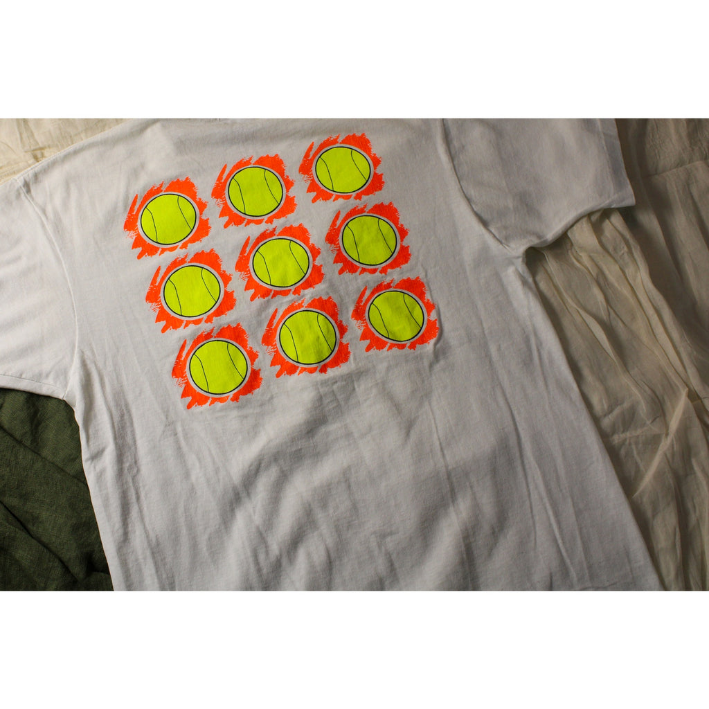 90s neon screen stars best “massillon tennis” single-stitch tee