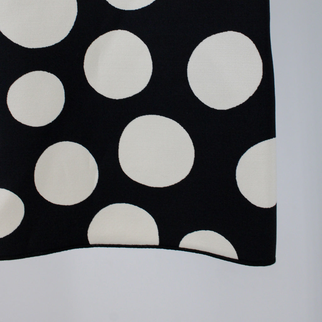 2015 céline by phoebe philo polka dot silk wool shift dress