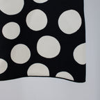 2015 céline by phoebe philo polka dot silk wool shift dress