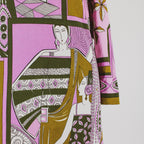 deco lady print figures detail
