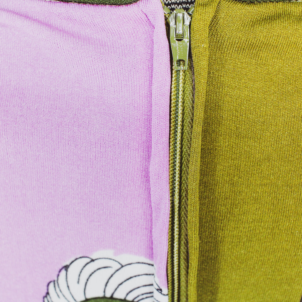back zipper detail