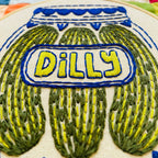 dilly pickles embroidery kit, view 2