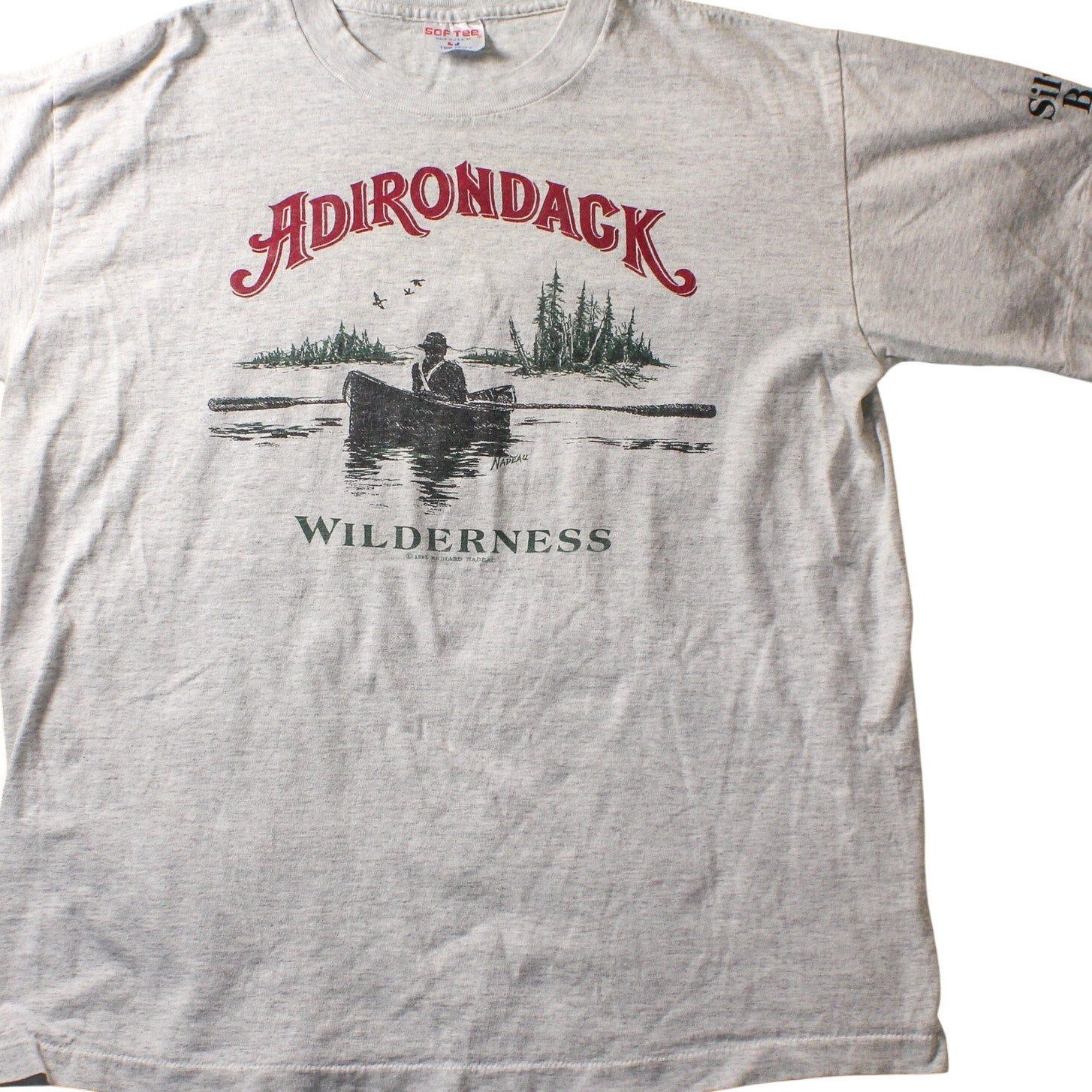 90s Adirondack Silver bay single stitch tee