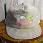 80s - corduroy snapback - bonnie's beach club aspen