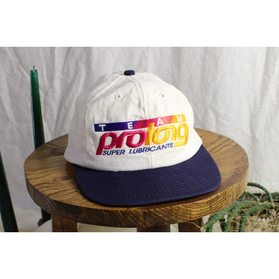90s team prolong super lubricants snapback hat