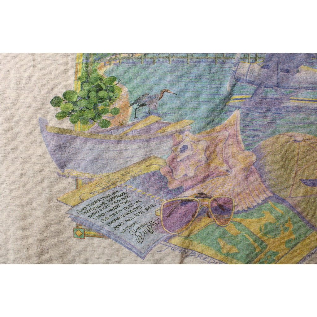 1992 Vintage Jimmy Buffett Margaritaville Seaplane Tee
