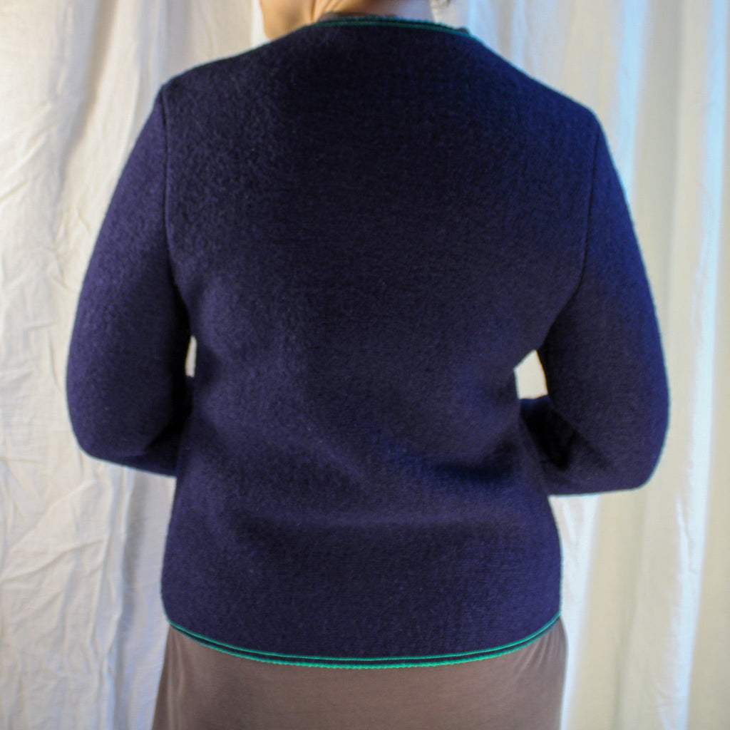 Back view of Geiger Tyrol jacket