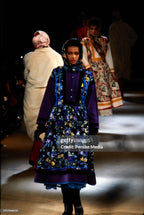 80s kenzo fw1982 paris runway folk floral dress - rare