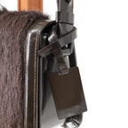 celine embossed leather hang tag