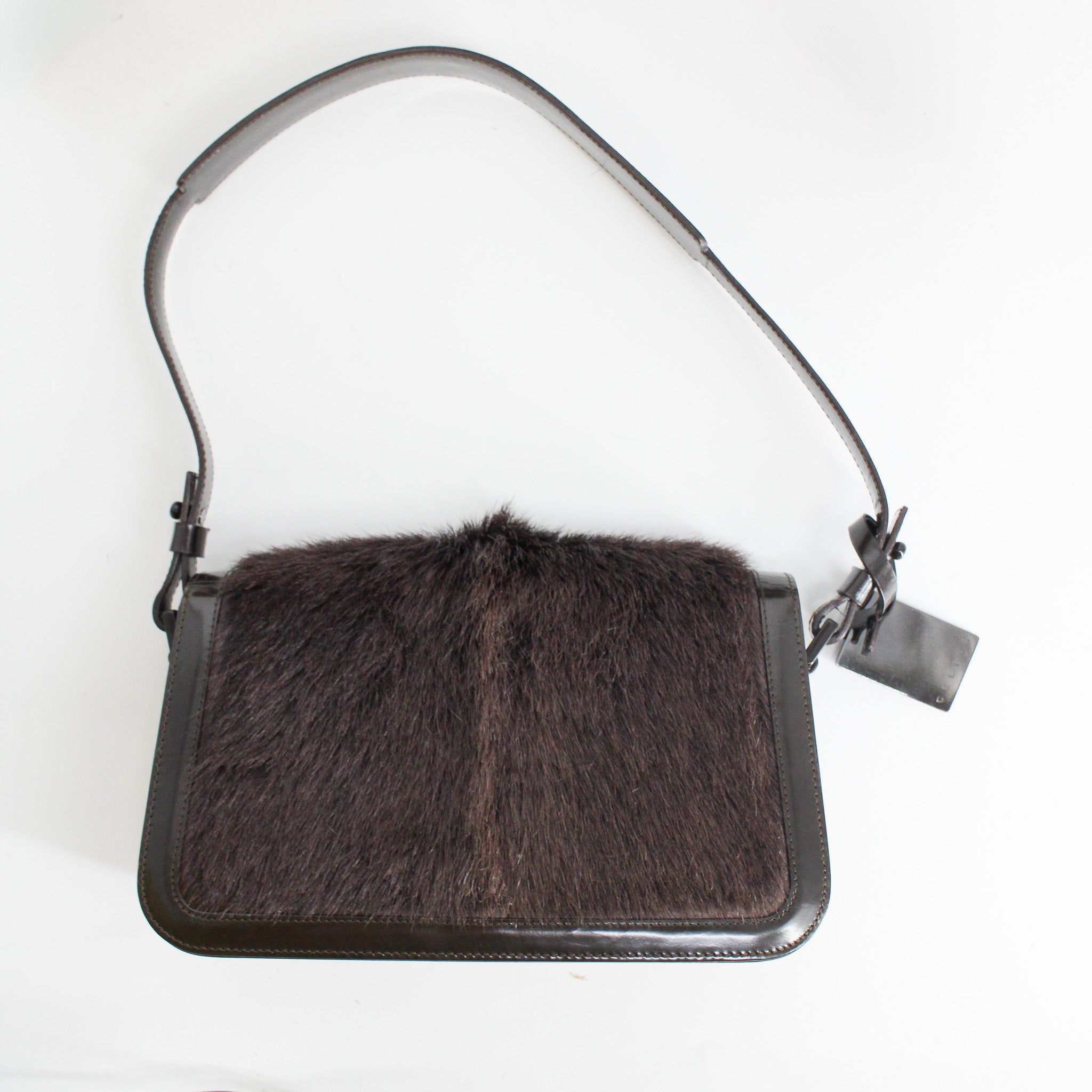 full bag with strap, flat
