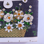 jeweled flower detail showing missing stones