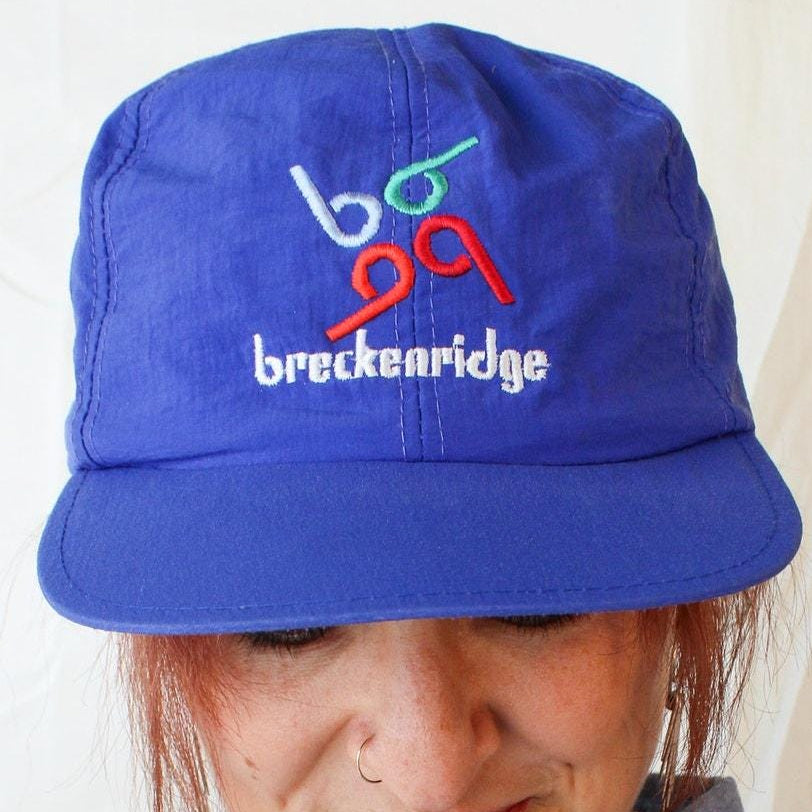 90s breckenridge nylon 5-panel hat