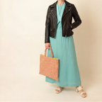 70s yoke & bell sleeve maxi dress