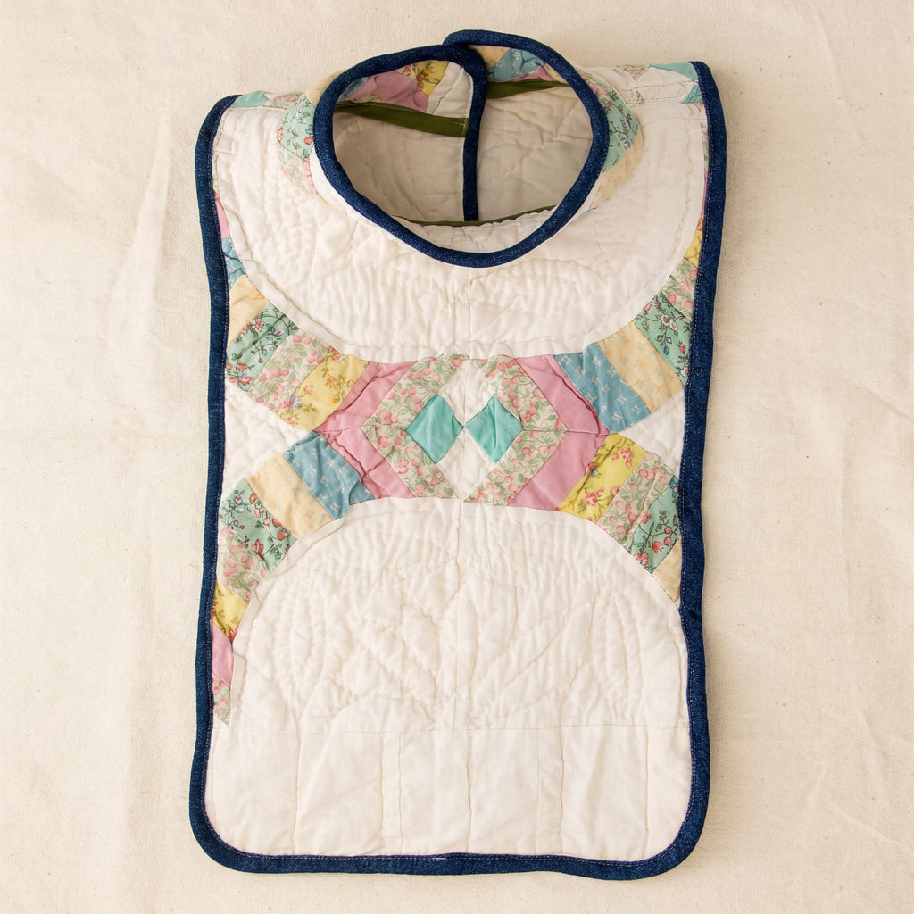 jackie quilt - reclaimed vintage quilt dickey