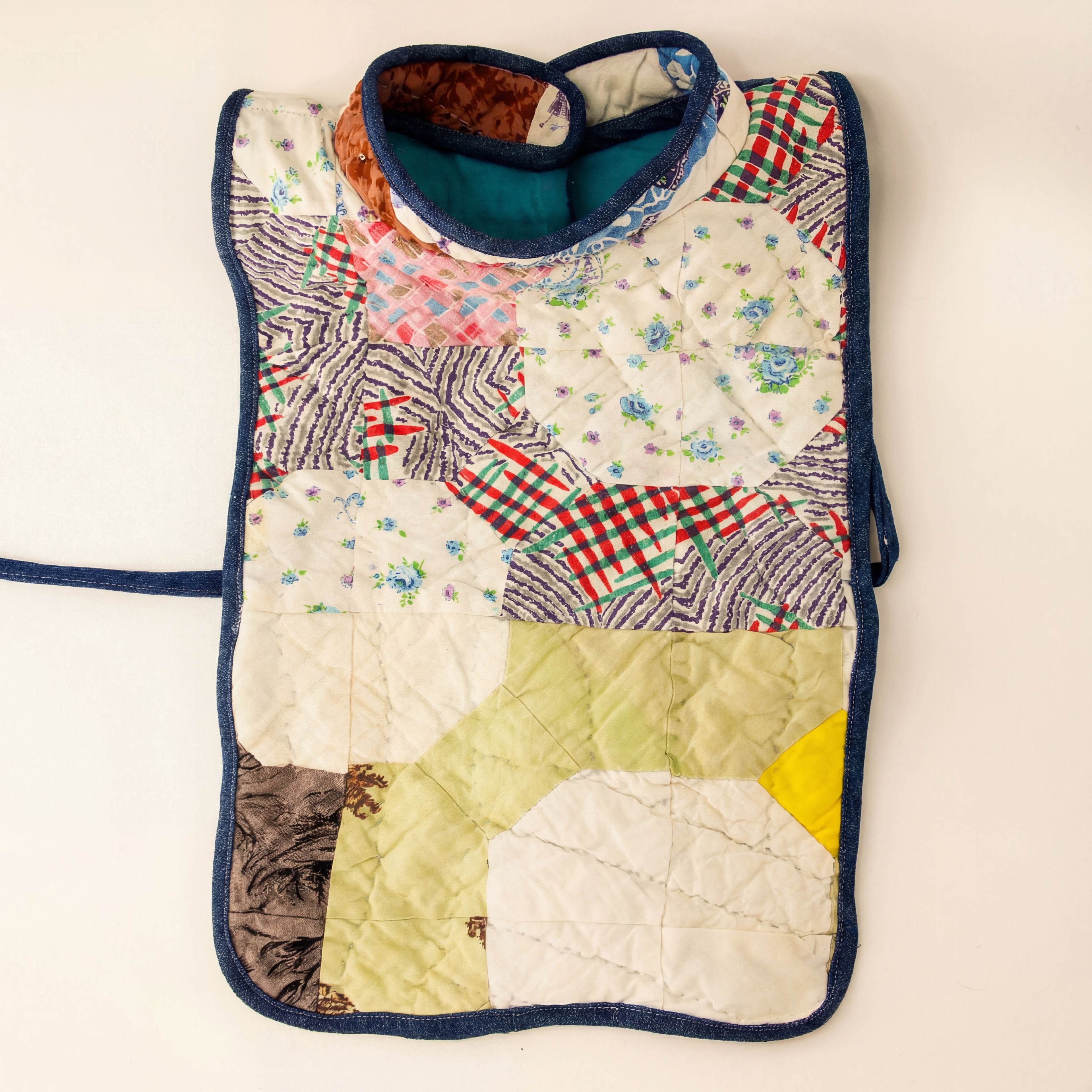 marlene quilt - reclaimed vintage quilt dickey