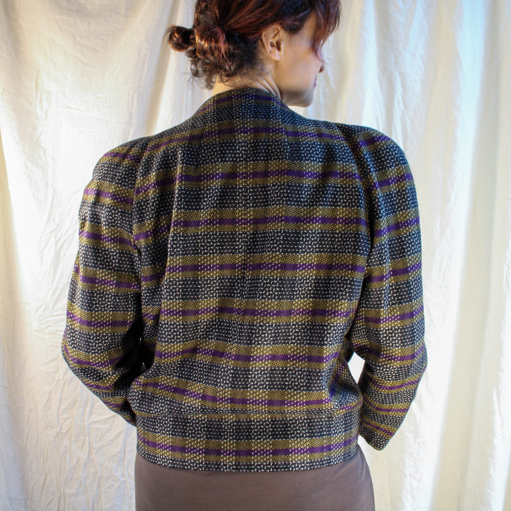 70s michi moon cropped blazer – japanese vintage