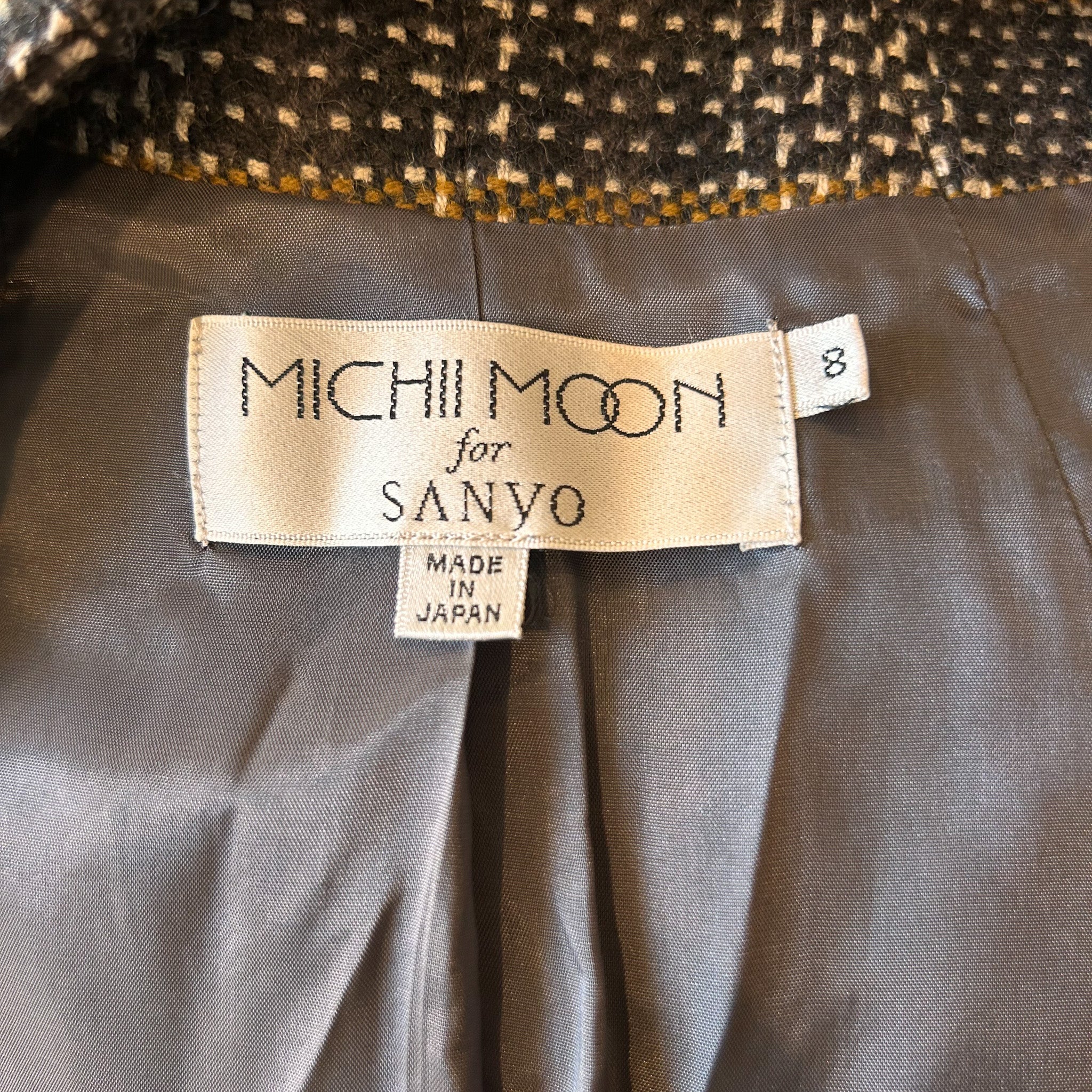 70s michi moon cropped blazer – japanese vintage