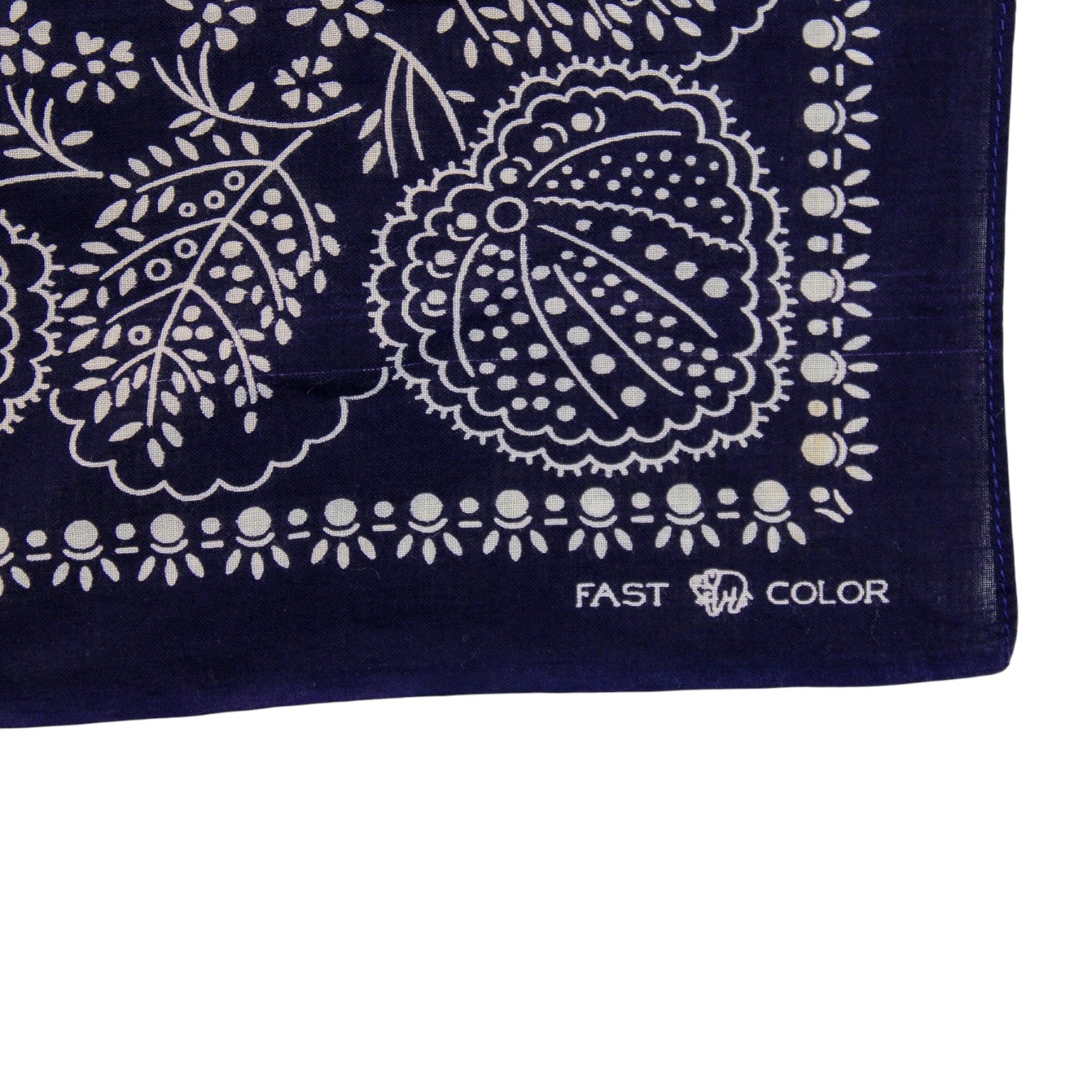 Corner elephant logo detail