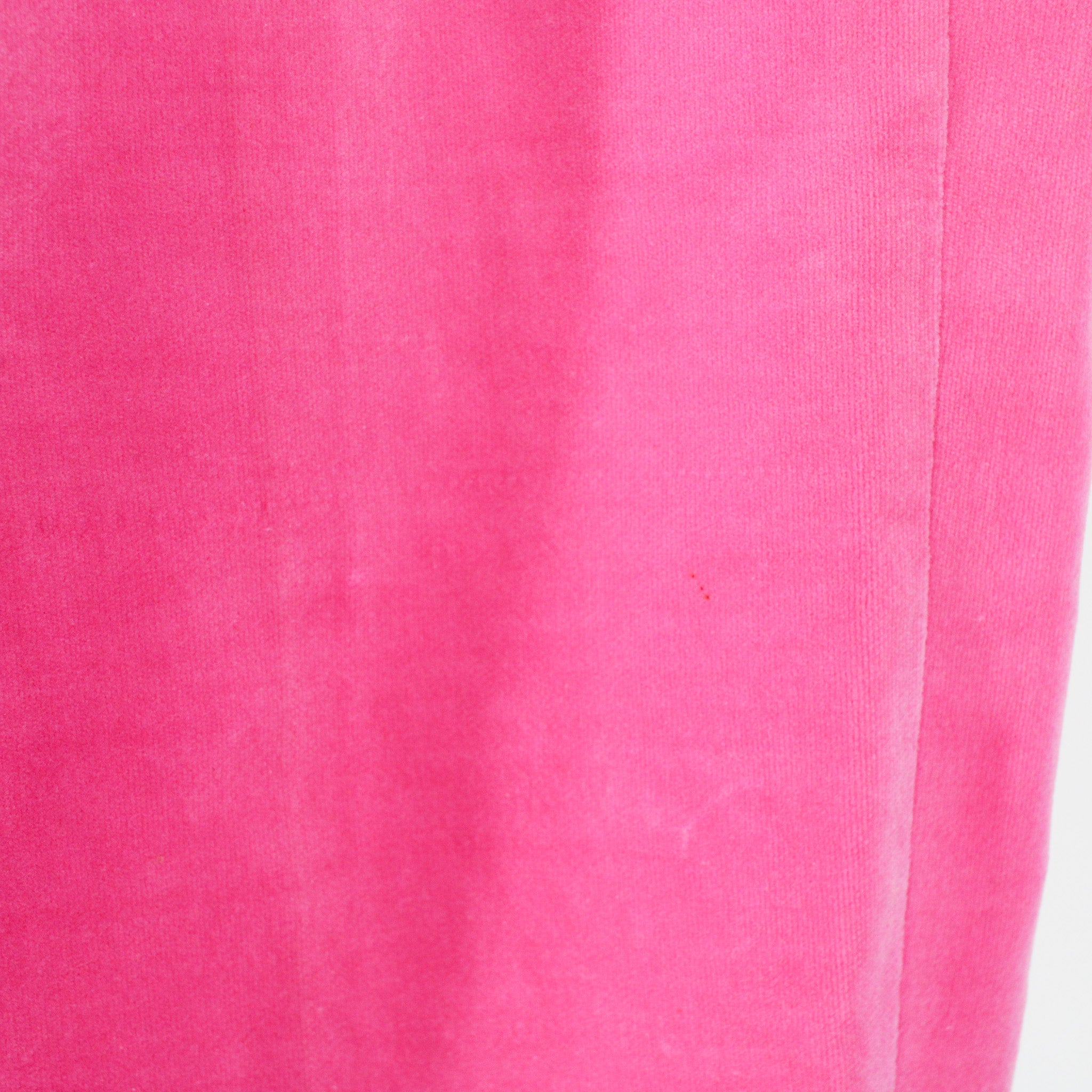 velvet showing a small mark