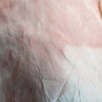 1960s brown lace overlay cocktail dress with pink lining and satin sash