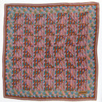 missoni multicolor geometric silk scarf, full