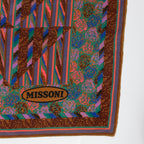 missoni printed logo corner detail