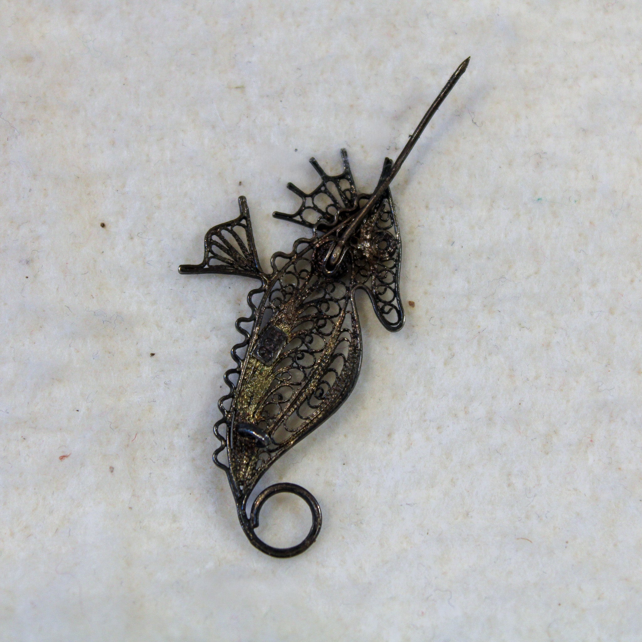 Back view with 925 stamp