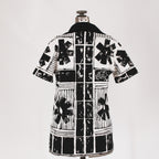 mod print zip top - back