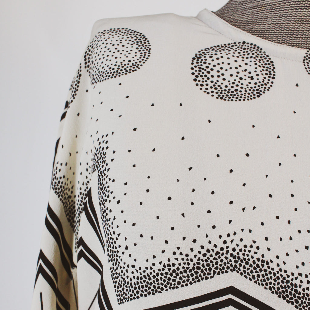 90s gianni versace print detail
