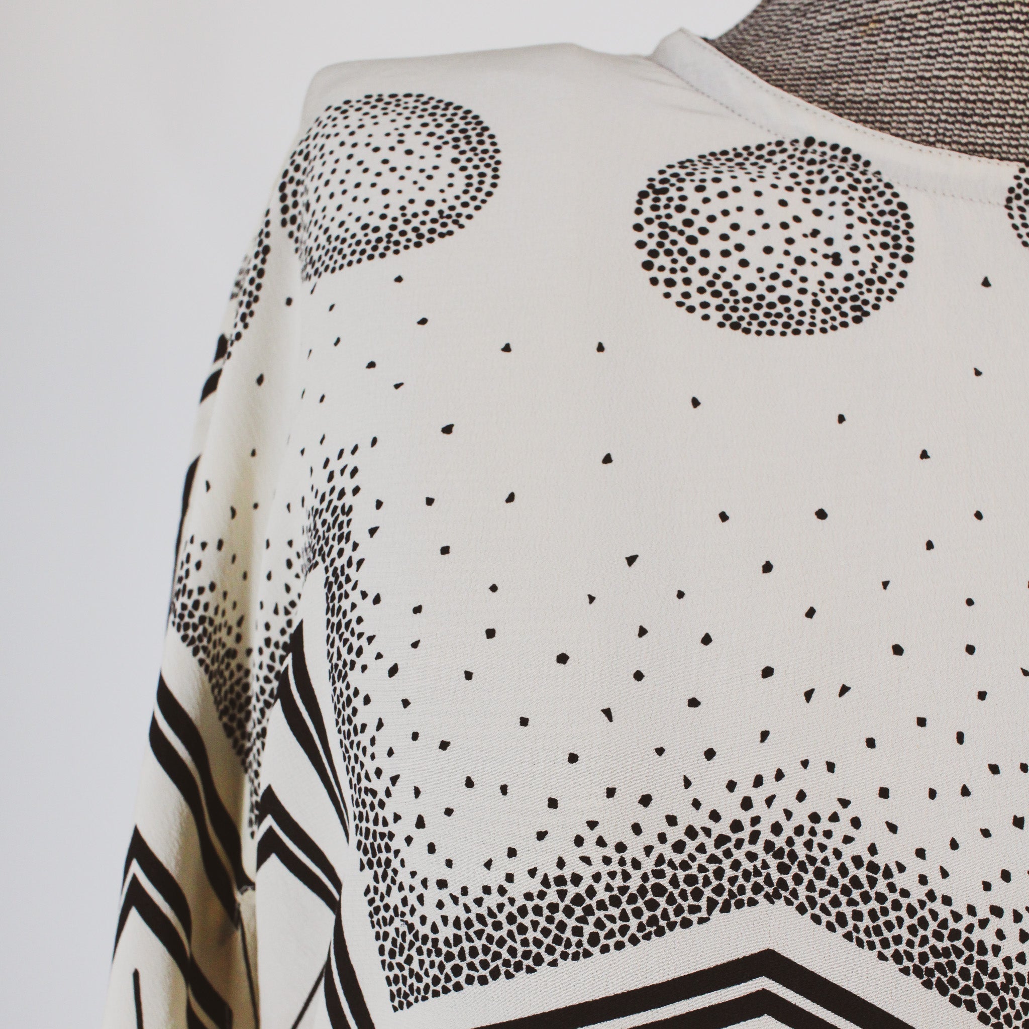 90s gianni versace print detail
