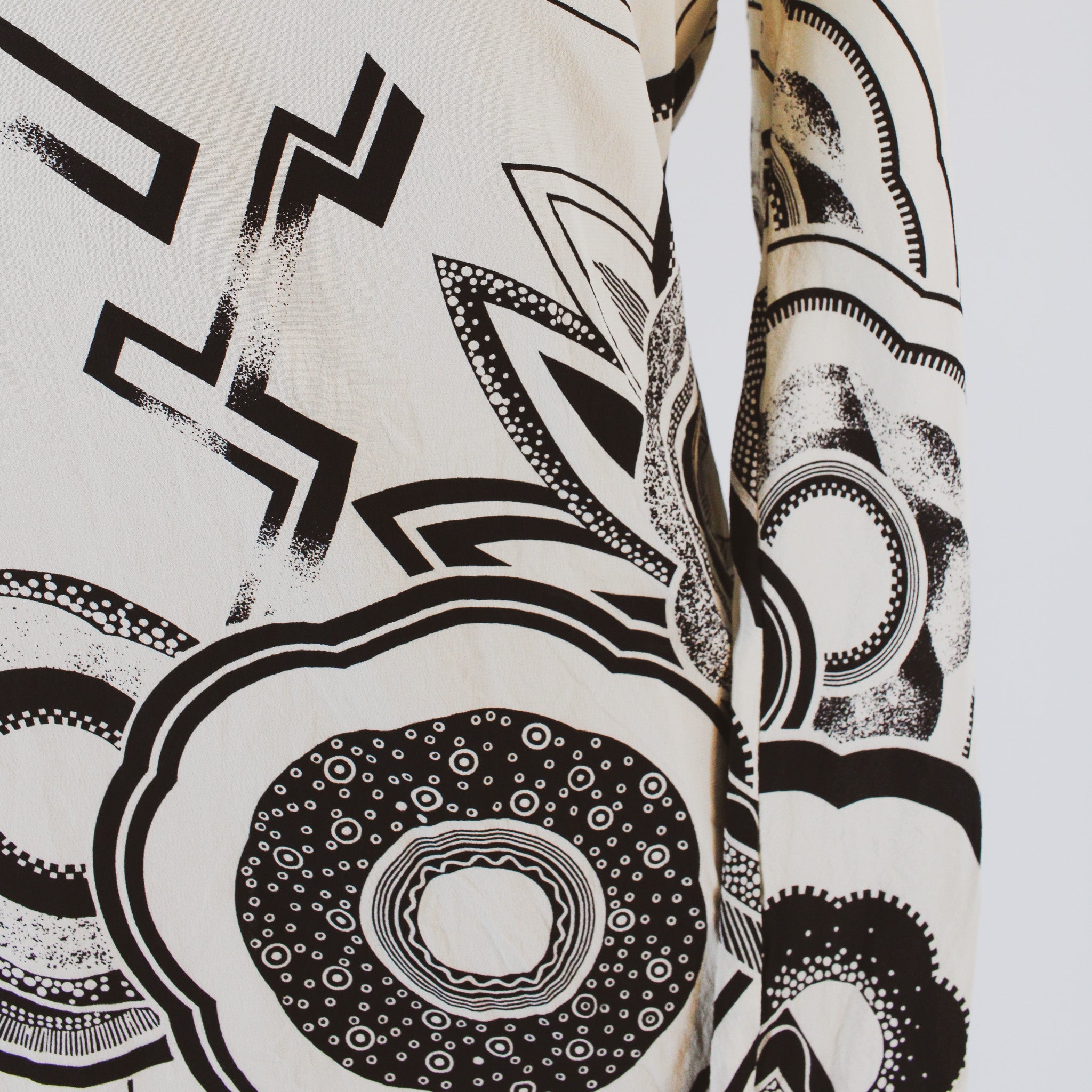 90s gianni versace sleeve detail