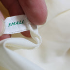 60s/70s vintage lorraine white sheer lace short robe