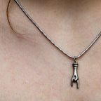 Front view of hand pendant