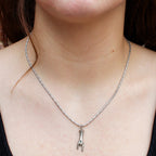 Detail view of hand pendant