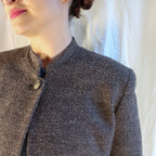 90s minimalist wool blazer