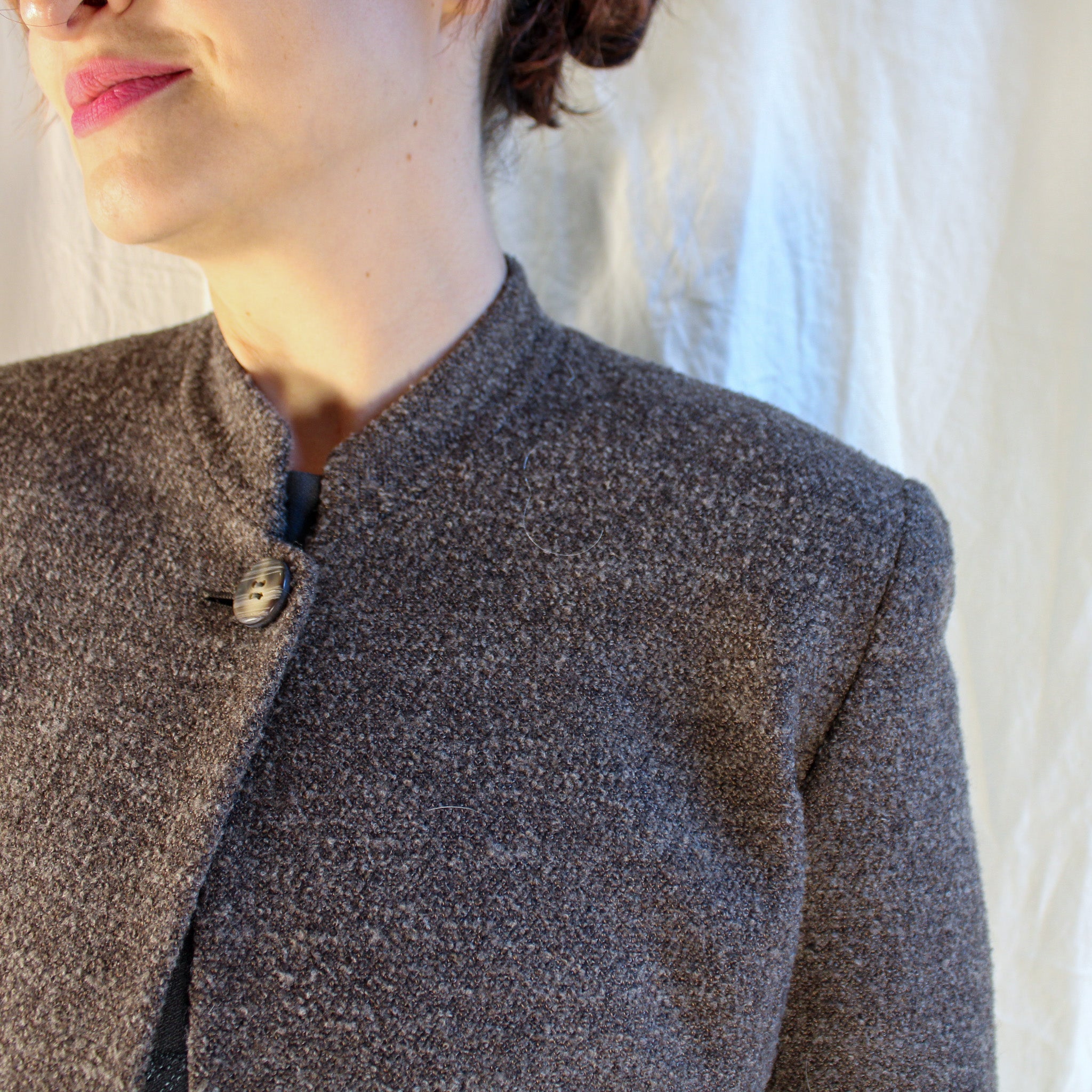 90s minimalist wool blazer