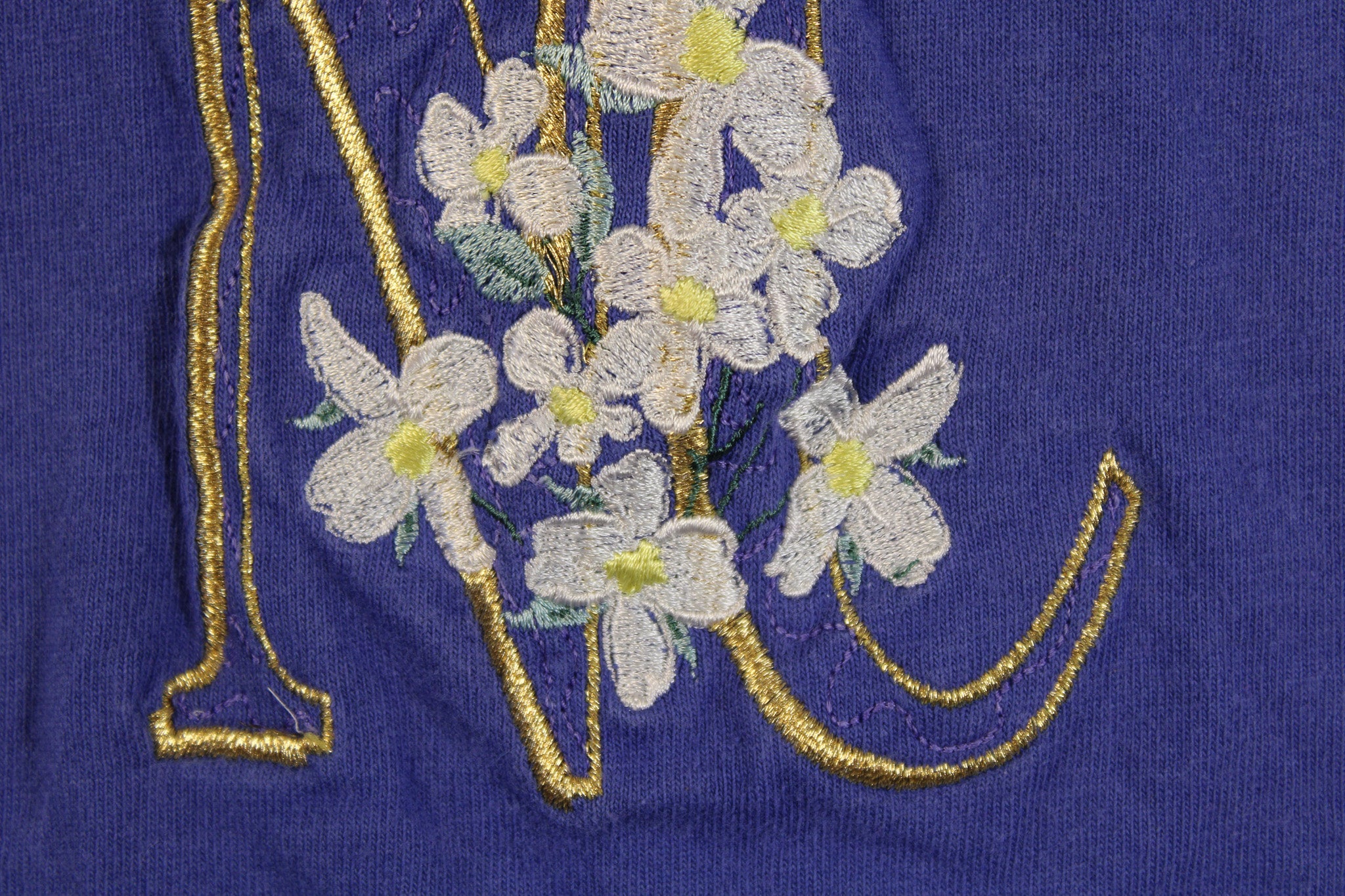 Embroidery detail