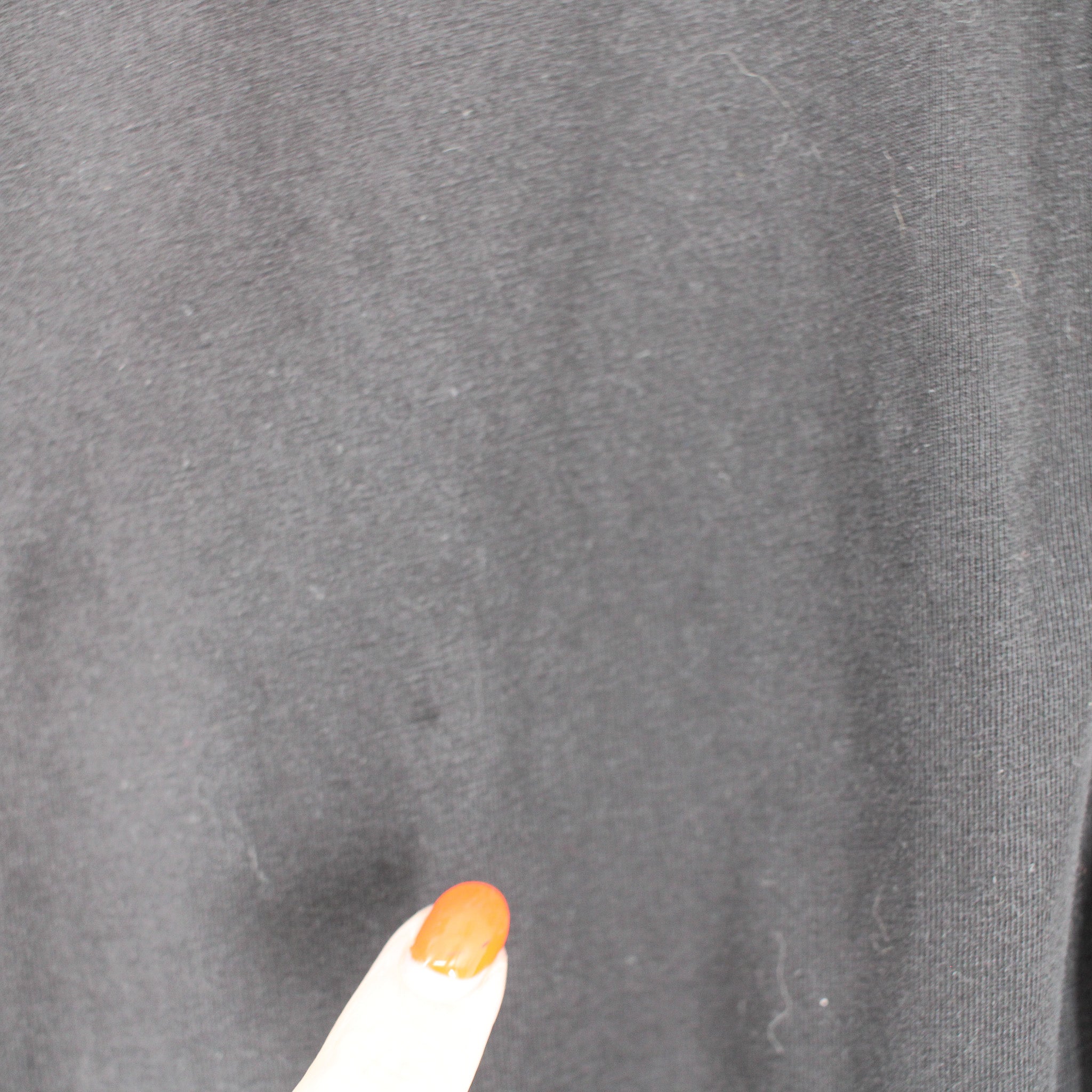 small stain on back detail