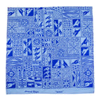 60s scarf or bandana – 'the avian' small-batch 60s harwood steiger print
