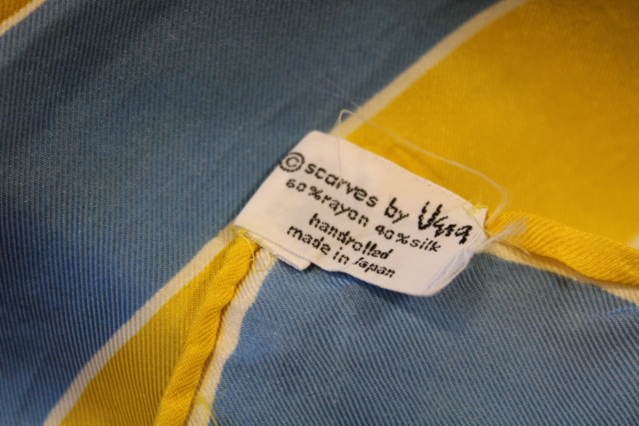 Signature and texture close-up