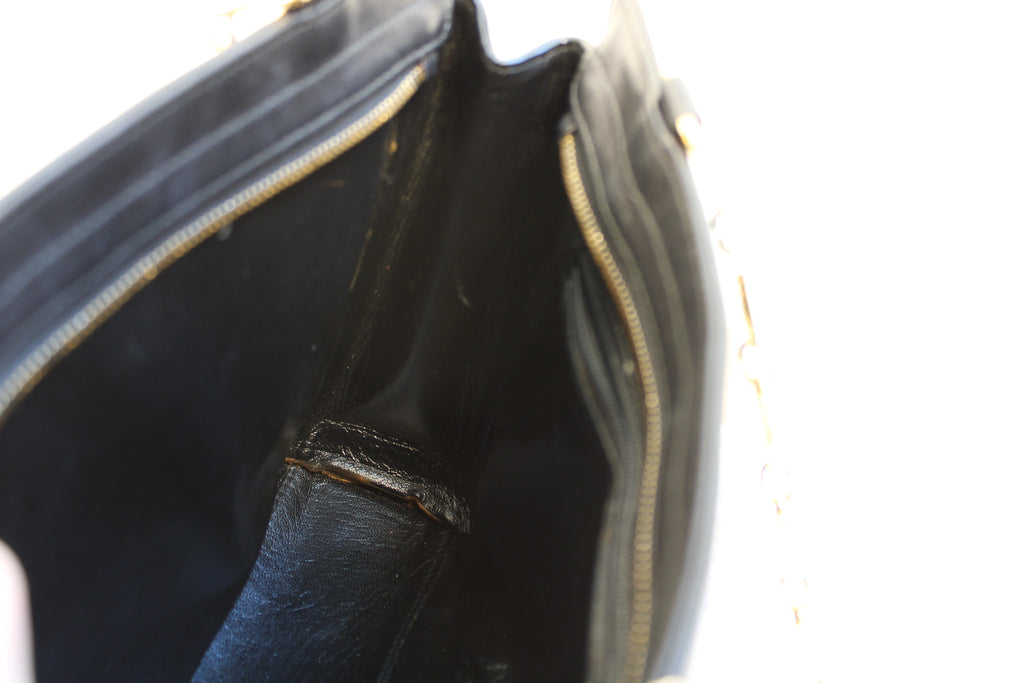 90s RARE gianni versace medusa chain shoulder bag