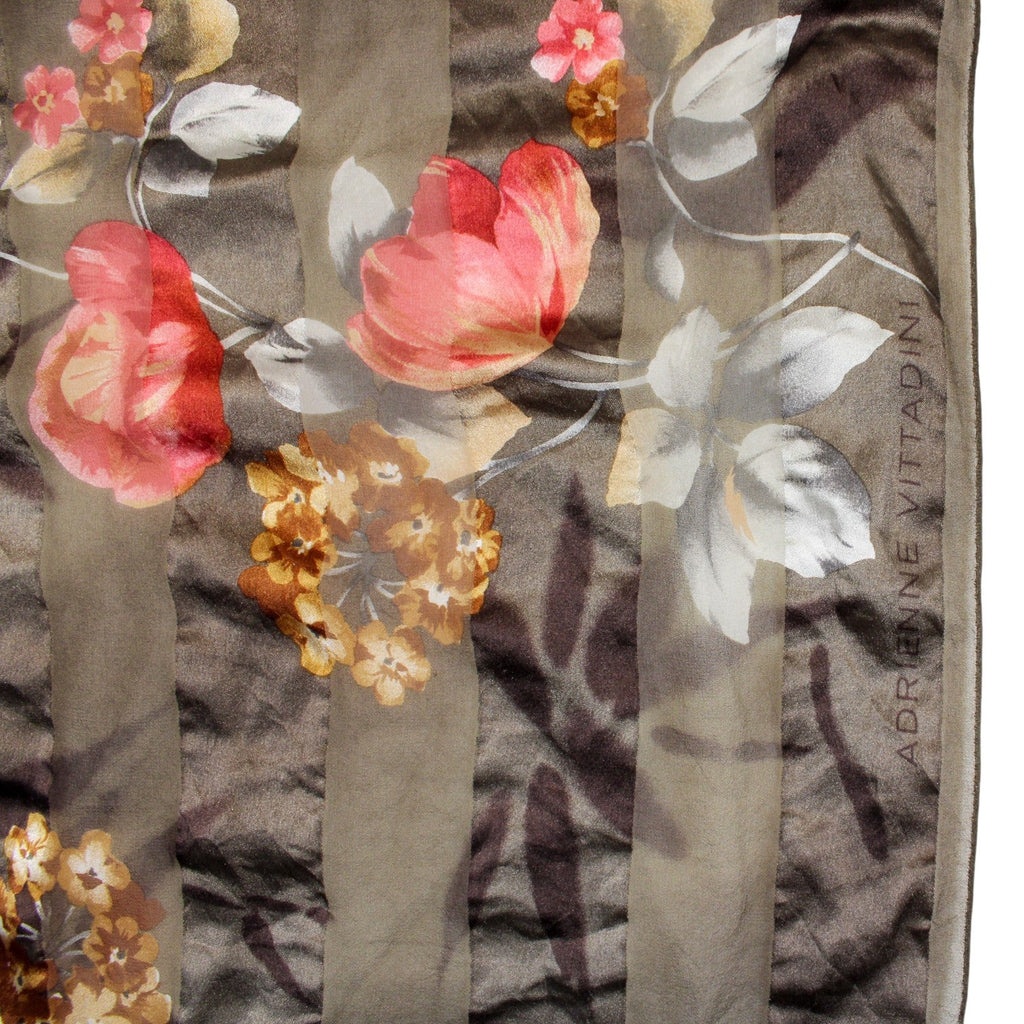 Full view of Adrienne Vittadini silk scarf