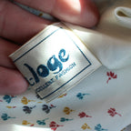 late 70s japanese deloge floral chiffon dress - image 1