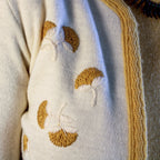 Back view of cardigan