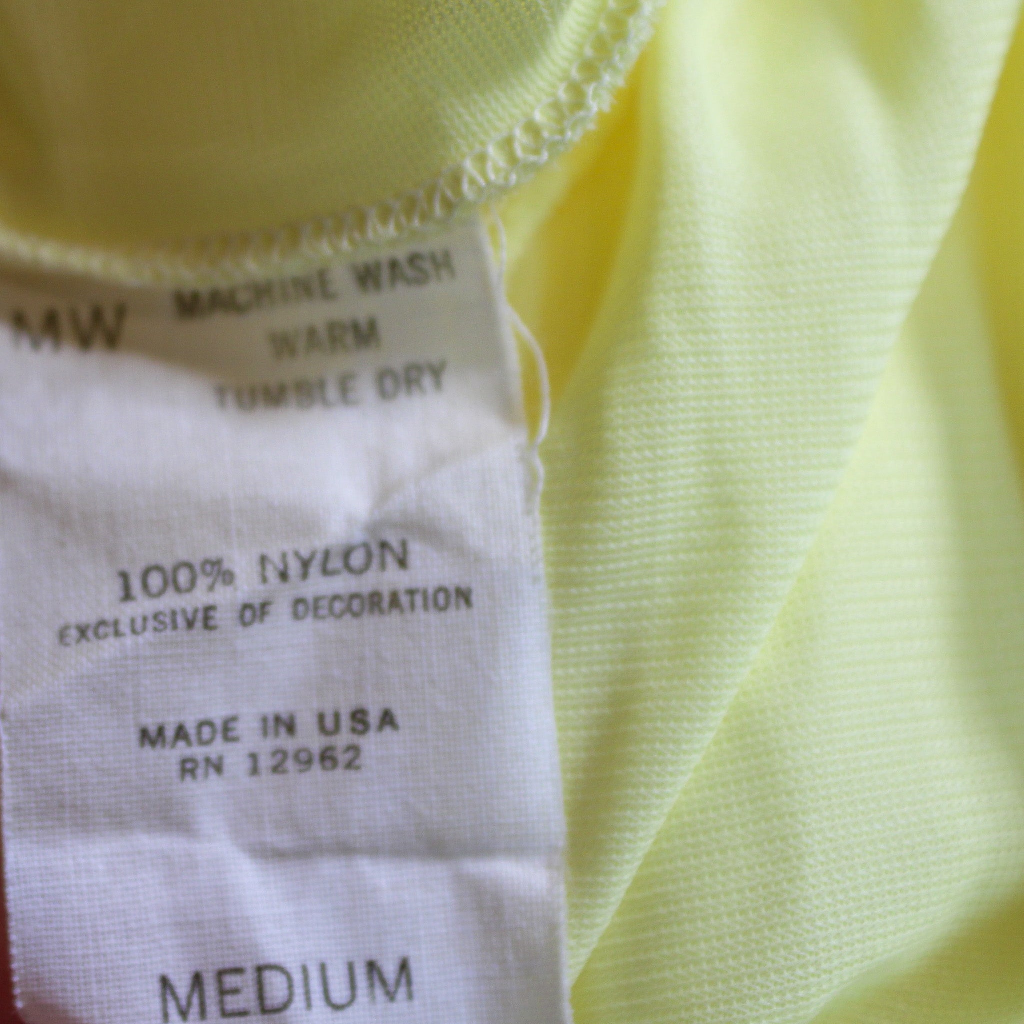 60/70s vintage yellow rosebud nightgown